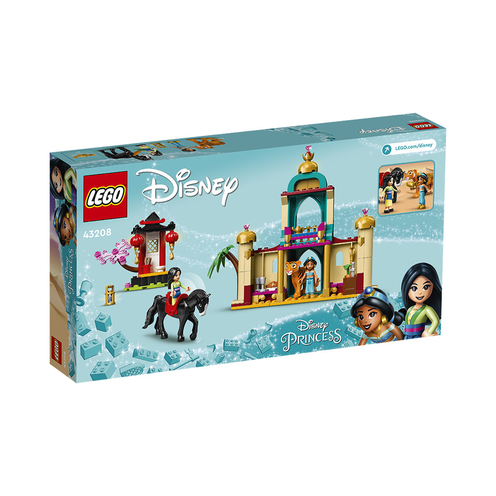 LEGO® Disney Aventura de Jasmine y Mulán (43208)
