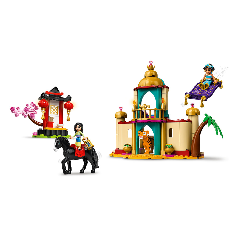 LEGO® Disney Aventura de Jasmine y Mulán (43208)